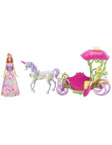 The carriage, the kingdom of the sweets with Barbie MATDYX31 Mattel | Futurartshop.com