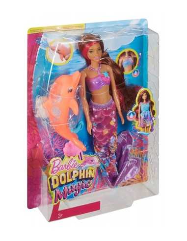 Barbie - mermaid enchanted with dolphin MATFBD64 Mattel | Futurartshop.com