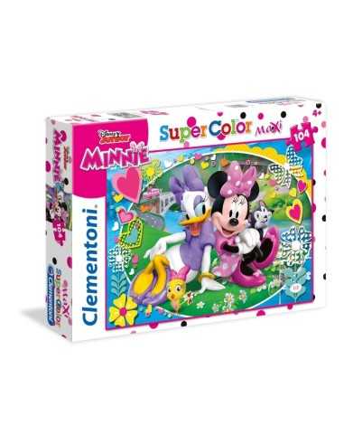 Puzzle maxi minnie e paperina happy helpers 104 pezzi CLE23708 Clementoni | Futurartshop.com