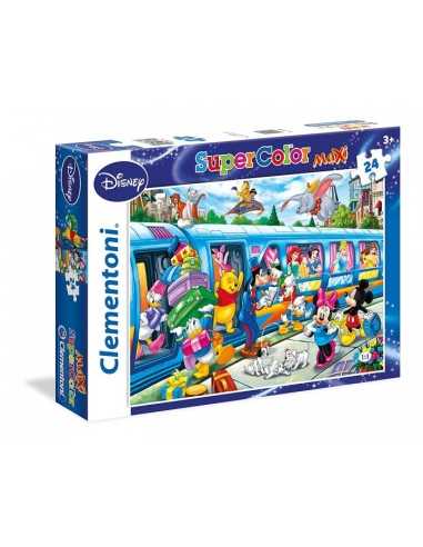 Puzzle maxi Disney train 24 pezzi CLE24464 Clementoni | Futurartshop.com