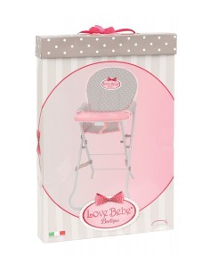 Love bebe seggiolone in metallo GIORDF1617 Giochi Preziosi | Futurartshop.com