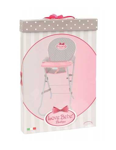 Love bebe seggiolone in metallo GIORDF1617 Giochi Preziosi | Futurartshop.com
