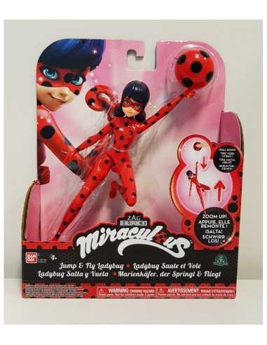 The Miraculous character deluxe jump and fly Ladybug GIOMRA07000/39731 Giochi Preziosi | Futurartshop.com