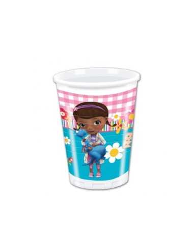 Bicchieri in PVC di Dott.ssa Peluches, pz.8 CMG82034 NBP82034 Como Giochi  | Futurartshop.com
