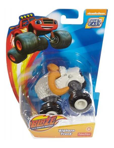 Blaze veicolo in metallo personaggio camion bianco con corna MATCGF20/CKK64 Mattel | Futurartshop.com