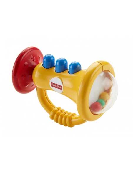 Fisher price trombetta sonaglino mordicchiabile musicale MATFFL29/FFB63 Mattel | Futurartshop.com