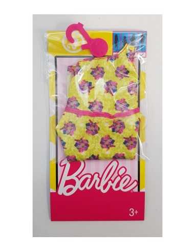 Barbie abitini fashion verde con fiorni MATFCT12/FCT15 Mattel | Futurartshop.com