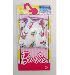 Barbie kleider fashion weiß mit blumen FCT12/DXB02 Mattel- Futurartshop.com