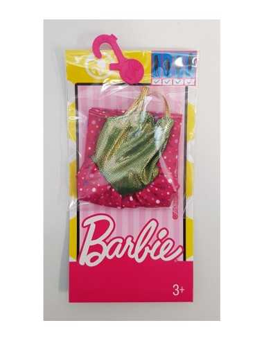 Barbie dresses, fashion fuchsia and bright green MATFCT12/FCT17 Mattel | Futurartshop.com