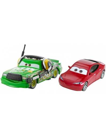 Cars 3 pack with 2 characters natalie certain chick hicks MATDXV99/DXW07 Mattel | Futurartshop.com