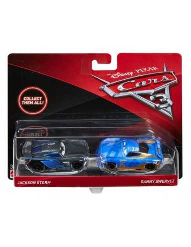 Cars 3 pack with 2 characters, jackson storm, and danny swervez MATDXV99/FGF03 Mattel | Futurartshop.com