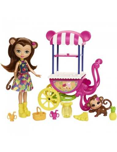 Enchantimals- Playset carrello della frutta con amico cucciolo MATFJH11/FCG93 Mattel | Futurartshop.com