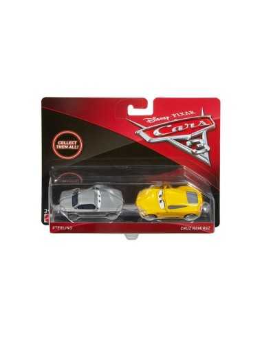 Cars 3 confezione con 2 personaggi sterling cruz e ramirez MATDXV99/DXW02 Mattel | Futurartshop.com