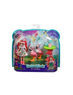 Enchantimals - Playset flamingos in the party with mini Doll MATFCC62/FCG79 Mattel | Futurartshop.com 2