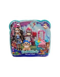 Enchantimals- Playset Picnic con cuccioli e mini Bambola MATFCC62/FCC64 Mattel | Futurartshop.com 2