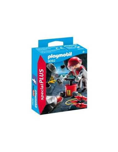 Playmobil 9092 miner with dynamite PLA9092 Playmobil | Futurartshop.com