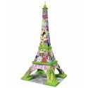 Puzzle 3D eiffel tower pop art edition 216 colors 125982 Ravensburger- Futurartshop.com