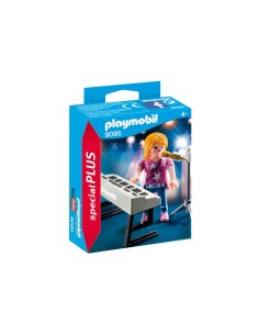 Paymobil 9095 singer with keyboard PLA9095 Playmobil | Futurartshop.com