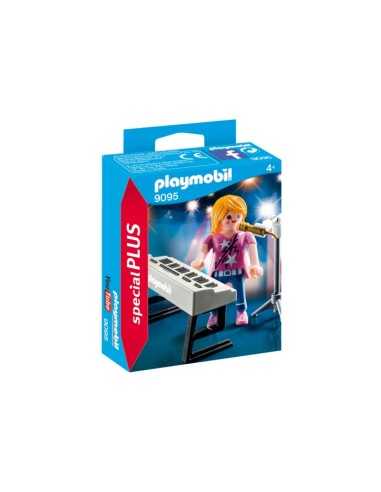 Paymobil 9095 singer with keyboard PLA9095 Playmobil | Futurartshop.com