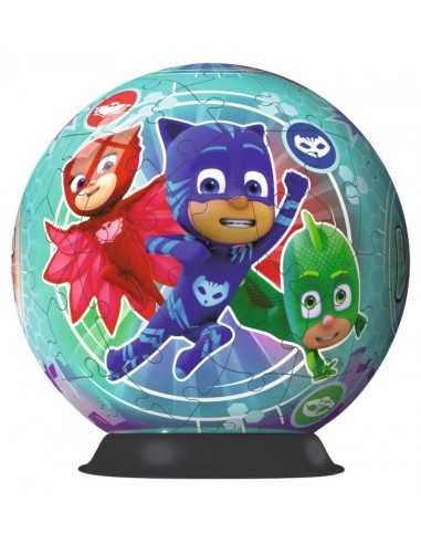 Puzzle personaggi pj masks 3D 72 pezzi GIO117970 Ravensburger | Futurartshop.com