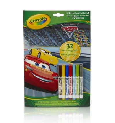 Malbuch mit stiften Cars 3 04-0288 Crayola- Futurartshop.com