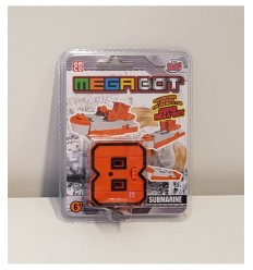 Megabot robot transformable sous-marin orange 00242/8 Grandi giochi- Futurartshop.com
