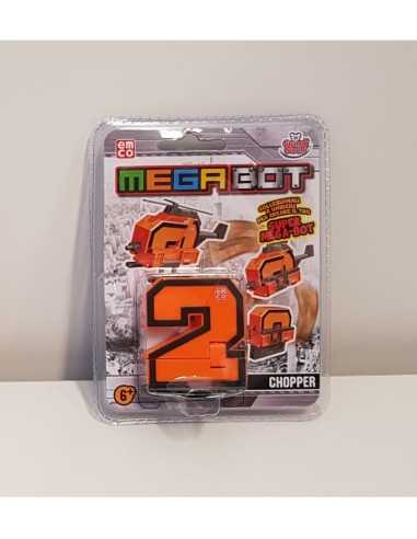 Megabot robot transformable helicopter orange MAG00242/2 Grandi giochi | Futurartshop.com