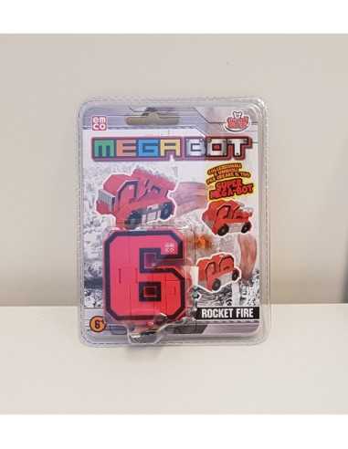 Megabot robot transformable missile-red MAG00242/6 Grandi giochi | Futurartshop.com