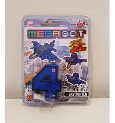 Megabot robot transformable super jet blue 00242/4 Grandi giochi- Futurartshop.com