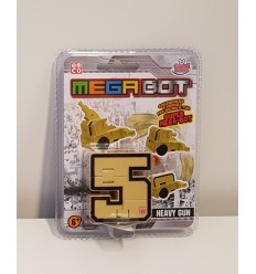 Megabot robot transformable mortero de color beige 00242/5 Grandi giochi- Futurartshop.com