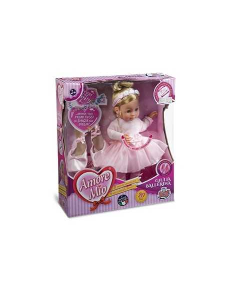 Amore mio- Bambola Giulia ballerina con scarpine MAGGG-71026 Grandi giochi | Futurartshop.com