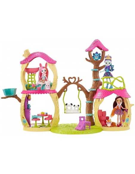 Enchantimals - Playset Home of the Pandas on the Tree MATFNM92 Mattel | Futurartshop.com