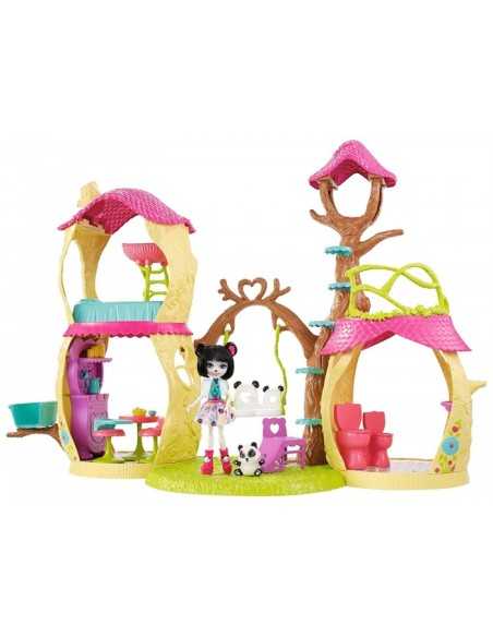 Enchantimals- Playset Casa del Panda sull'Albero MATFNM92 Mattel | Futurartshop.com