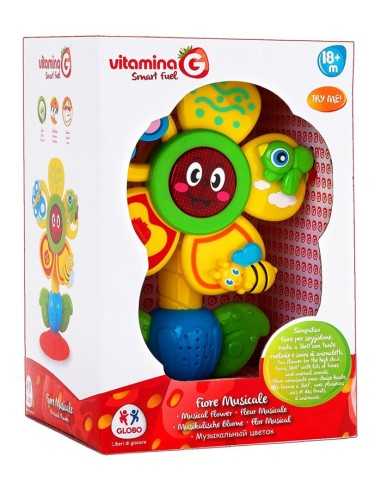 Fiore luci e suoni con ventosa per seggiolone GLO05187 Globo | Futurartshop.com