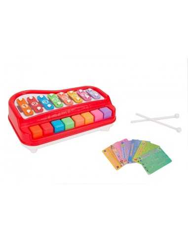 Baby Xilo floor 8 buttons, 2 sticks GLO05149 Globo | Futurartshop.com