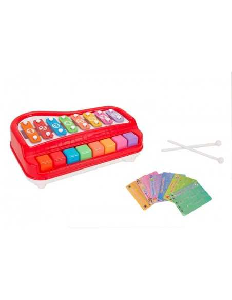 Baby Xilo floor 8 buttons, 2 sticks GLO05149 Globo | Futurartshop.com