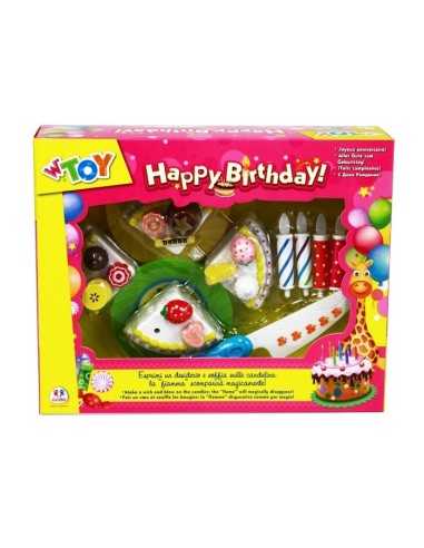 Birthday cake with candle GLO37911 Globo | Futurartshop.com