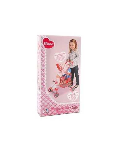 Stroller Metal for little baby dolls Twins GLO37374 Globo | Futurartshop.com