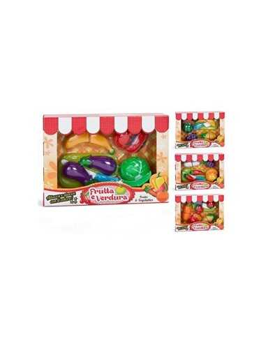 Frutta e verdura con velcro 4 assortimenti GLO36753 Globo | Futurartshop.com