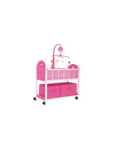 Precious Love baby bed games with RDF50542 wood drawers GIORDF50542 Giochi Preziosi | Futurartshop.com