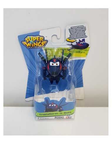 Super wings mini personaggio trasformabile Agent chace GIOUPW00000/11 Giochi Preziosi | Futurartshop.com