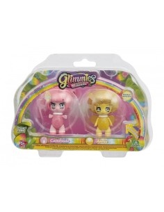 Glimmies Rainbow - pack with 2 dolls - Castorinda-Abella GIOGLN01000/2 Giochi Preziosi | Futurartshop.com