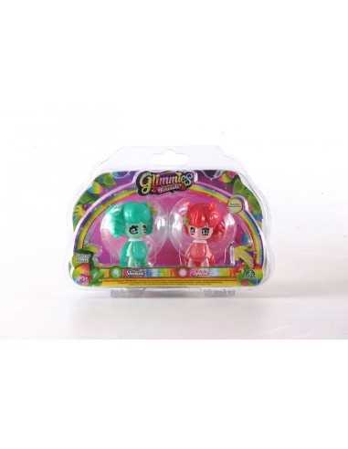 Glimmies Rainbow - pack with 2 dolls - Shelisa-Spiria GIOGLN01000/1 Giochi Preziosi | Futurartshop.com