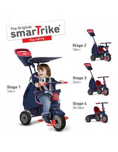 Smart Trike Shine Blu Triciclo RAF640-2502 Nice Group | Futurartshop.com