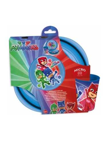 Set pappa PJ mask 3 pezzi MAZ019809 Futurart | Futurartshop.com