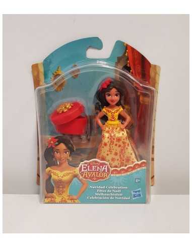 Disney princess mini bambola Elena celebrazione di natale HASC0380EU40/C1510 Hasbro | Futurartshop.com