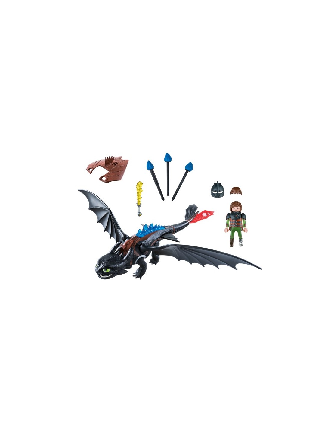 Playmobil 9246 hiccup and toothless