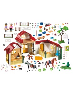 Playmobil 6926 large stables with 2 stables to expand PLA6926 Playmobil | Futurartshop.com 2