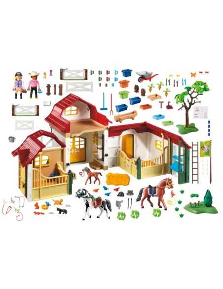 Playmobil 6926 grande maneggio con 2 stalle da espandere PLA6926 Playmobil | Futurartshop.com