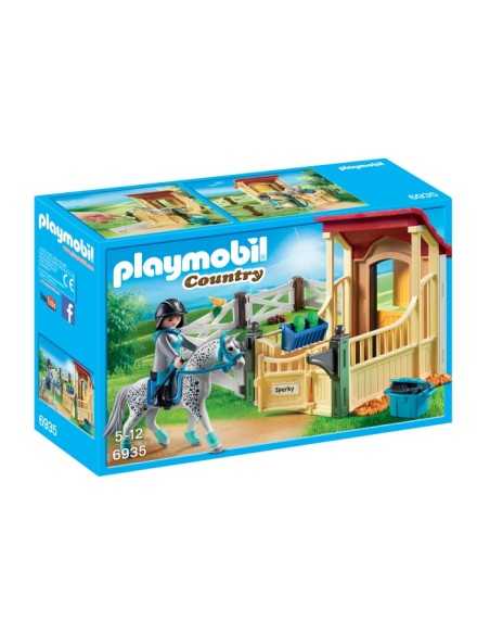 Playmobil 6935 Stalla con cavallo appaloosa PLA6935 Playmobil | Futurartshop.com